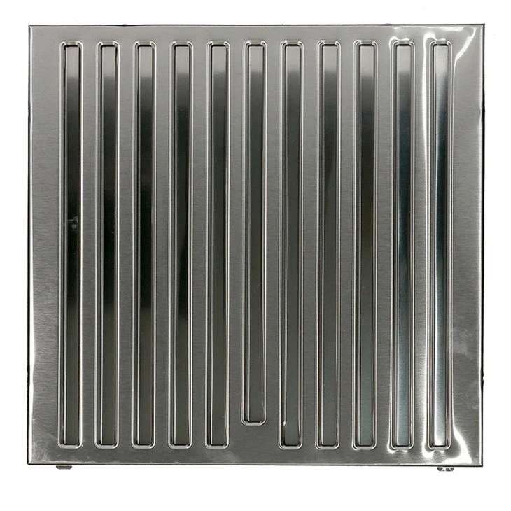 range hood square Stainless steel baffle